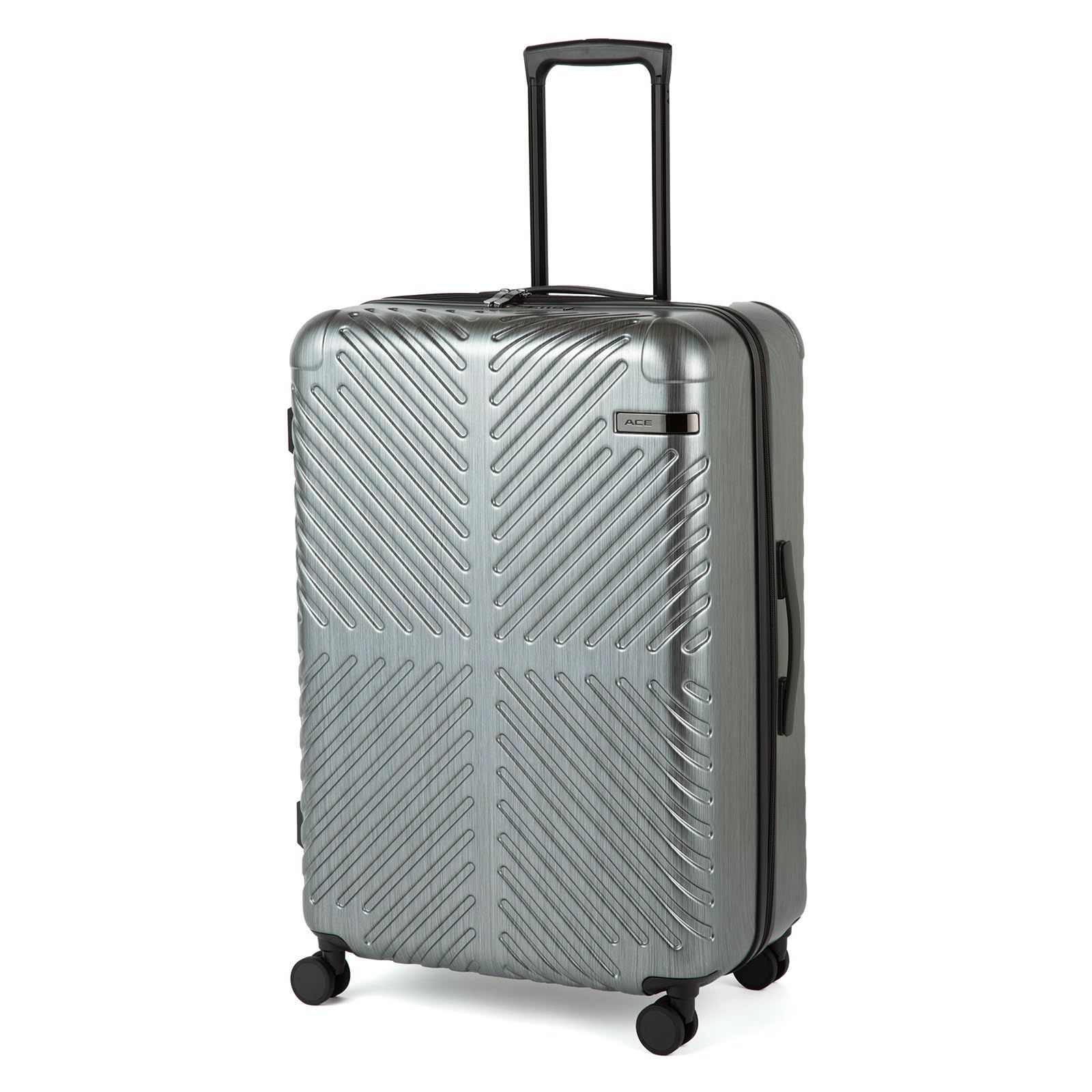 新着商品 ラディアル 4.7kg 双輪キャスター No.06973 82L 9泊10日 8泊9日 7泊8日 lサイズ ガンメタリック 大容量 大型 スーツケース ACE エース