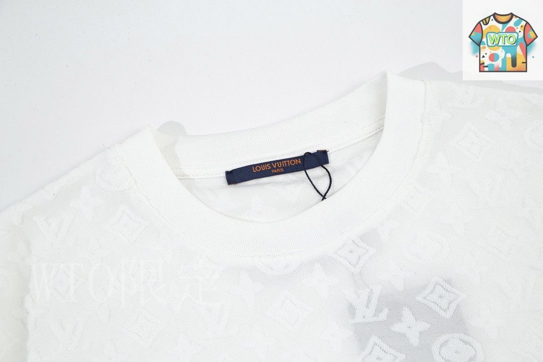 カジュアル♪【Louis Vuitton】フレンチテリー ジャカードシャツ シグネチャー ポケットTシャツ ｜ルイ・ヴィトン 公式サイト