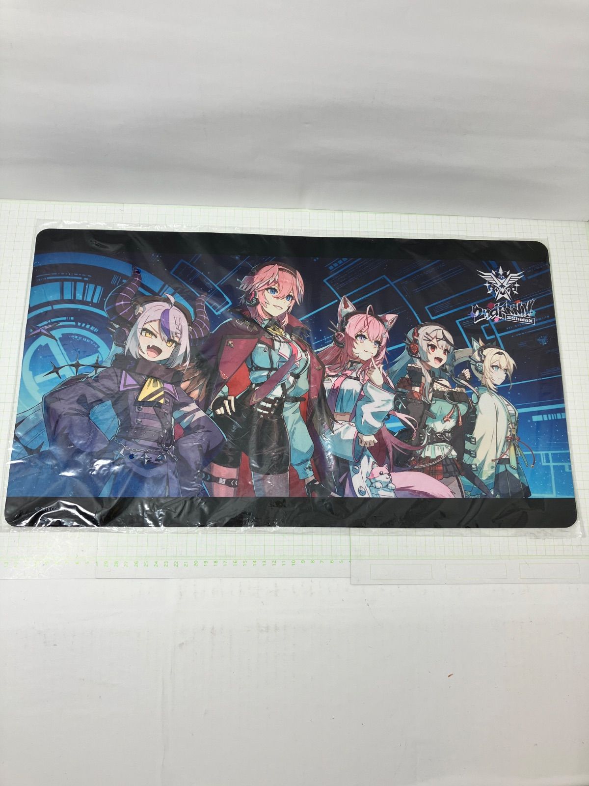 ホロライブ　holox プレイマット　ラバーマット　活動2周年記念 秘密結社holoX 活動2周年 ホロライブ プレイマット ラバーマット