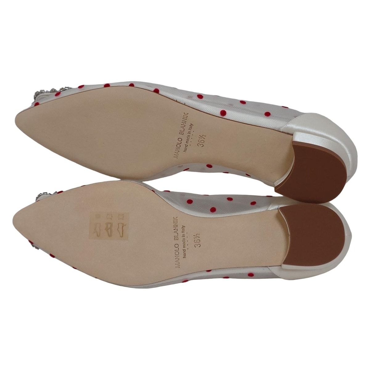 マノロブラニク 36 1/2 ☆定価88000円 美品 イタリア製 マノロブラニク