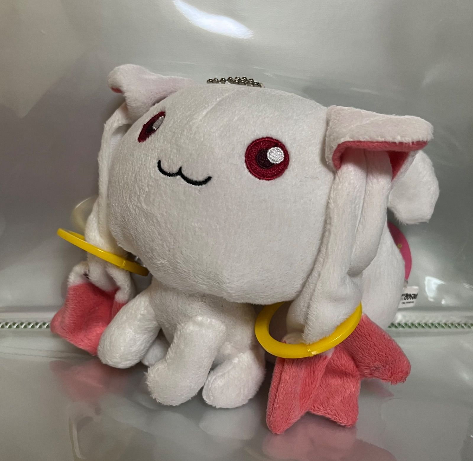 メルカリshops キュゥべえ マスコット ぬいぐるみ まどか マギカ まどマギ キュウべえ