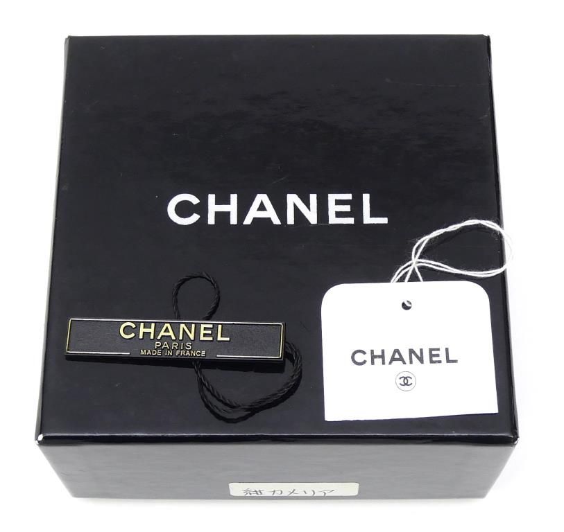 シャネル CHANEL コサージュ ブローチ カメリア ネイビー - メルカリ