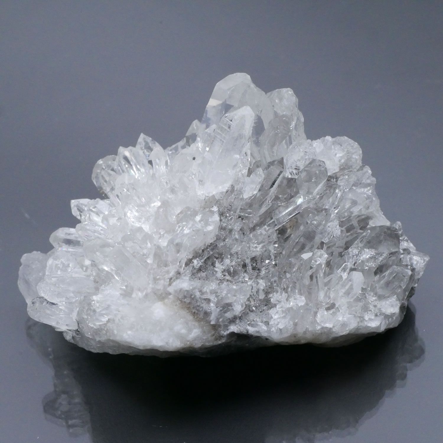 四川省産 菊花水晶 クラスター 1点物 約110g（レインボー部分