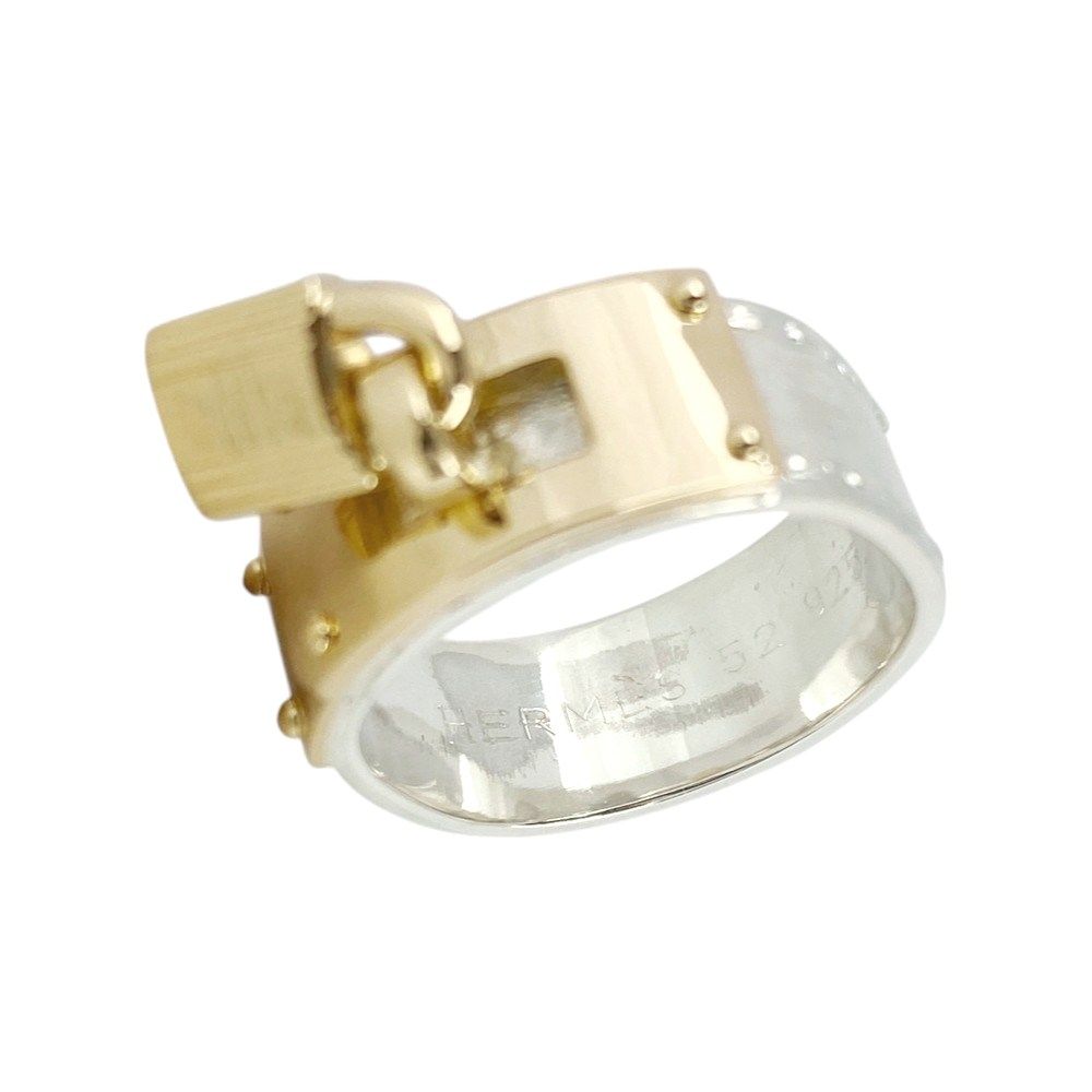 □新同□磨き済み□ エルメス ケリー リング 指輪 アクセサリー  