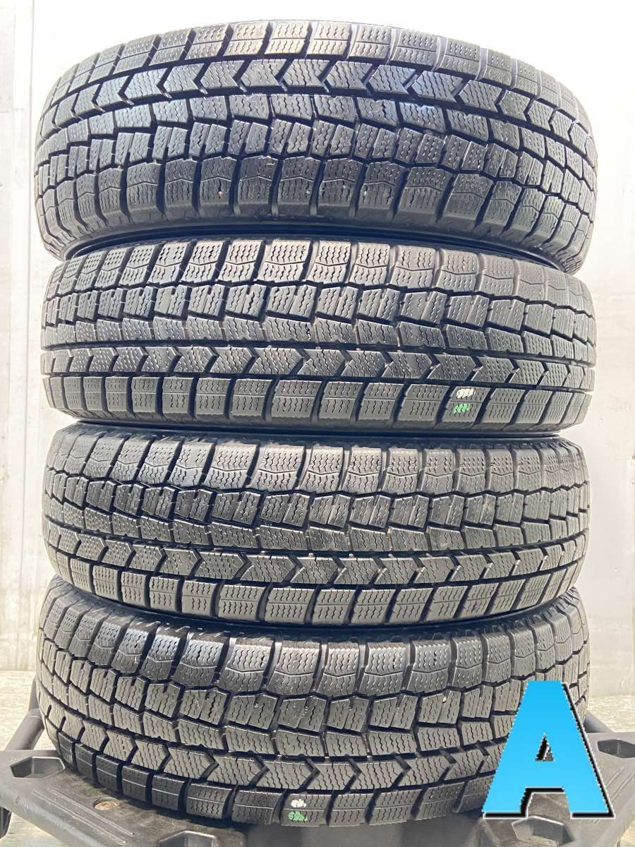 155/65R13  nダンロップ ウィンターマックス WM02 n中古タイヤ スタッドレスタイヤ 4本セットn w13241106079