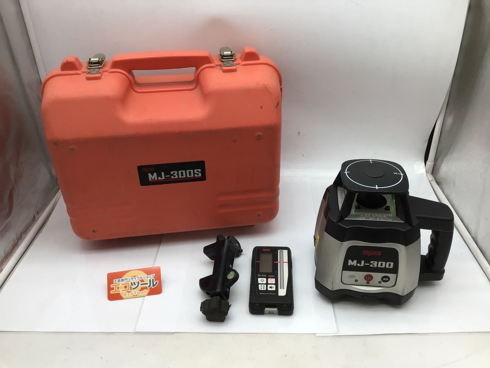 品 マイゾックス オートマチックローテティングレーザー 自動整準レーザーレベル MJ-300S ITH831QBKRQQ エコツール知立店 M02