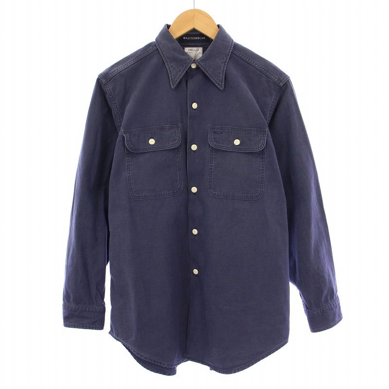 マディソンブルー MADISONBLUE HAMPTON BACK SATIN SHIRT