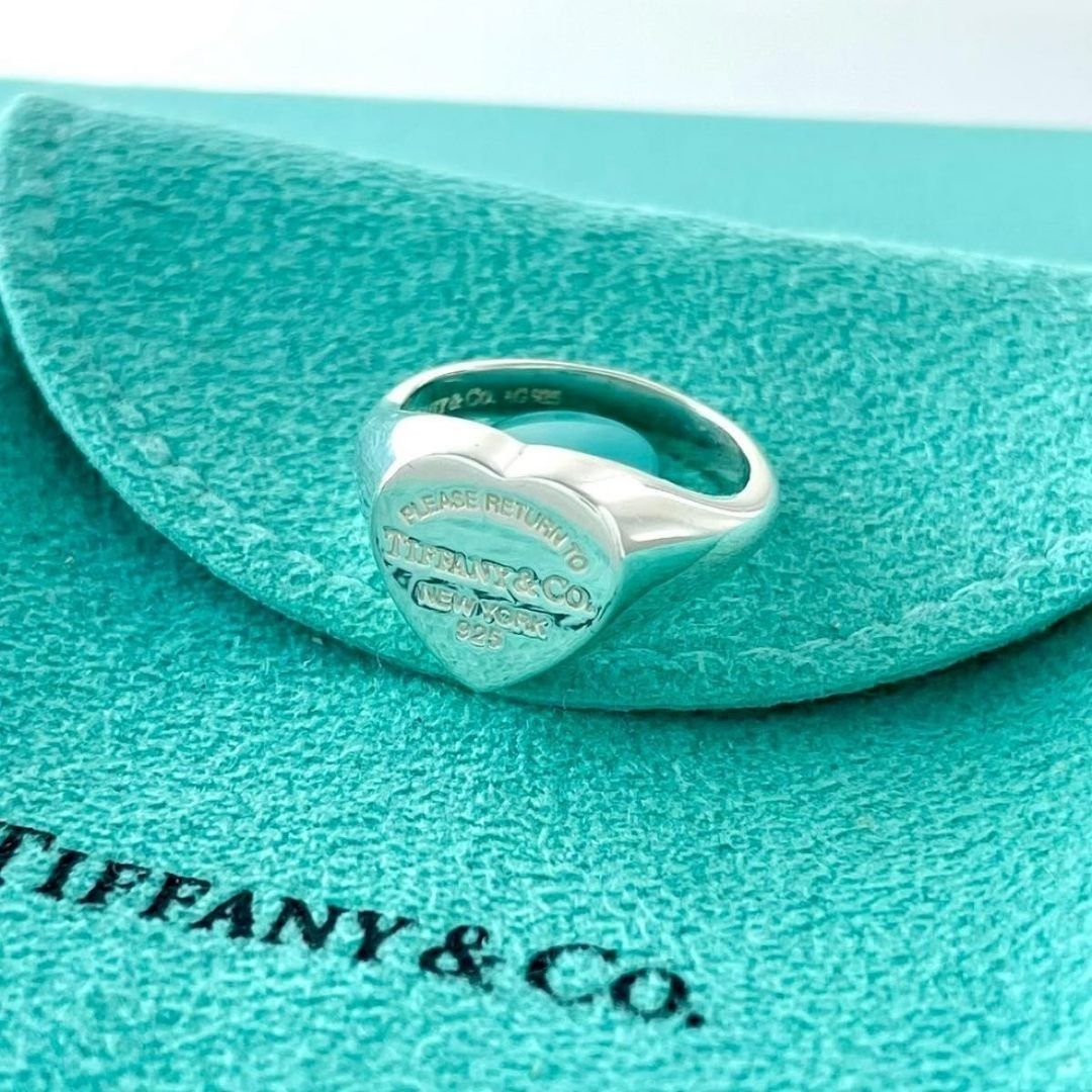 ティファニー&CO. TIFFANY & CO. フルハート シグネットリング すぐ届く◇Tiffany&Co ティファニー◇フル ハート リング ペアも