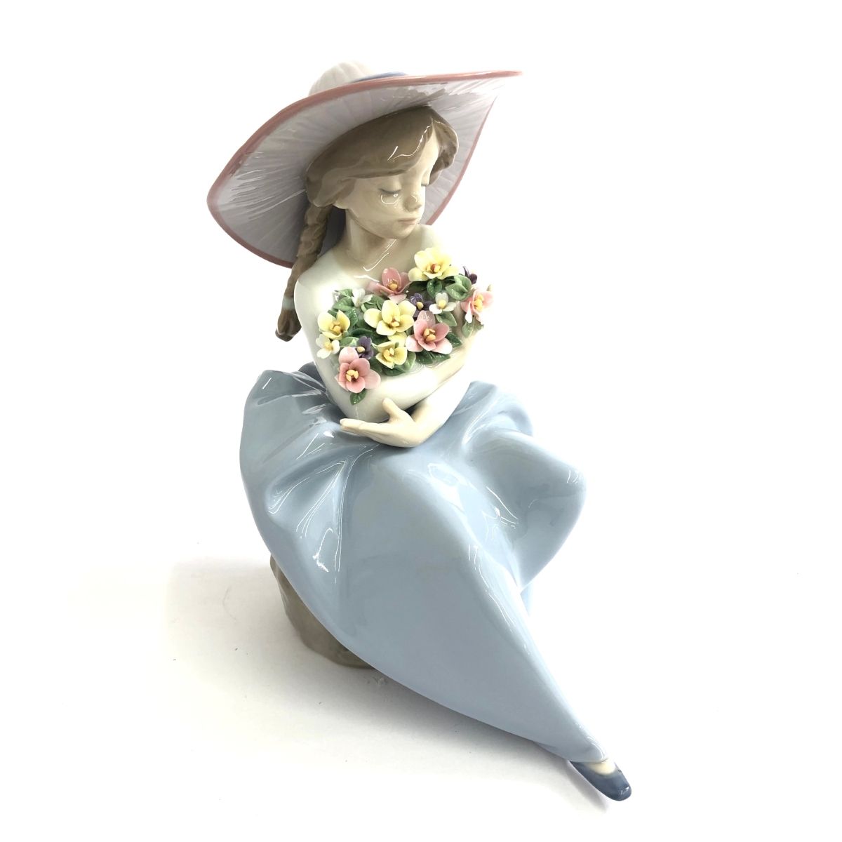 LLADRO リヤドロ 花の香りに包まれて フィギュリン 5862 陶器 240001137520