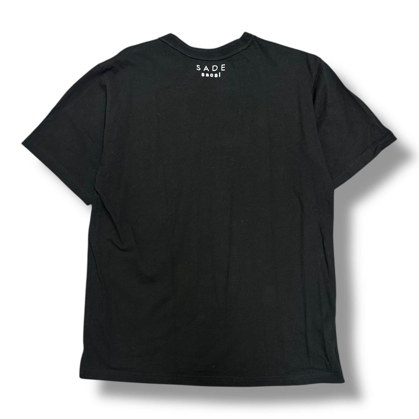 sacai SADE コラボ ブラック 21-0227S サイズ 3 sacai 21SS SADE T-Shirt シャーデー Tシャツ カットソー サカイ