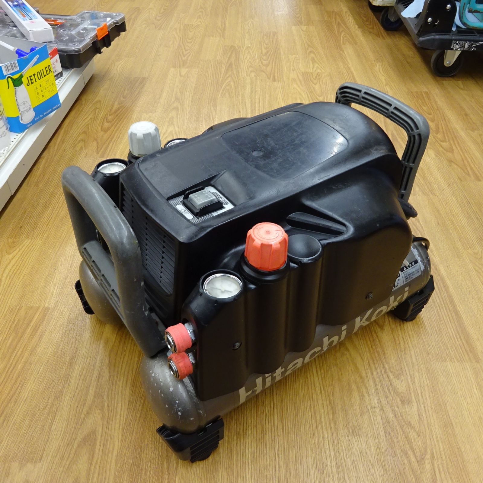 ハイコーキ(HIKOKI ※旧:日立工機) 常圧/高圧エアコンプレッサー EC1433H【岩槻店】