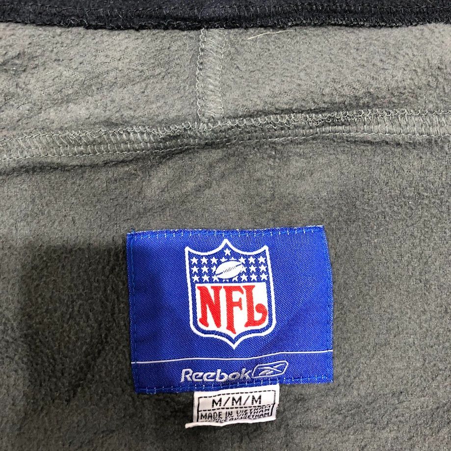 2000s】 Reebok リーボック (M) NFL エヌエフエル ブラック ゲーム
