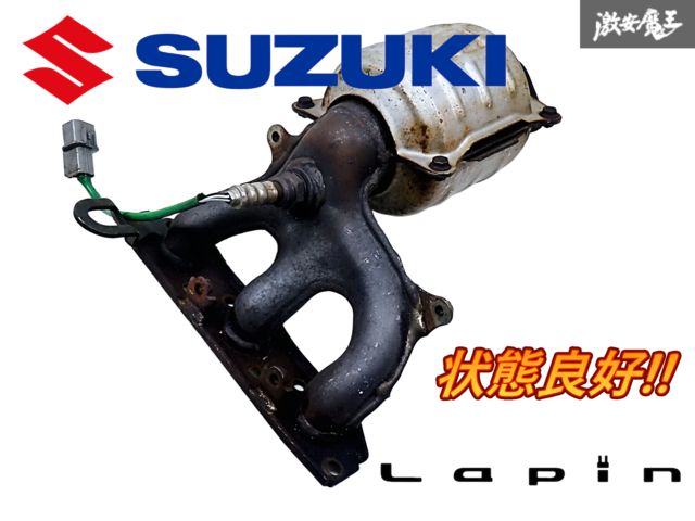 ☆内部崩れなし☆ スズキ 純正 HE21S ラパン K6A 触媒 キャタライザー