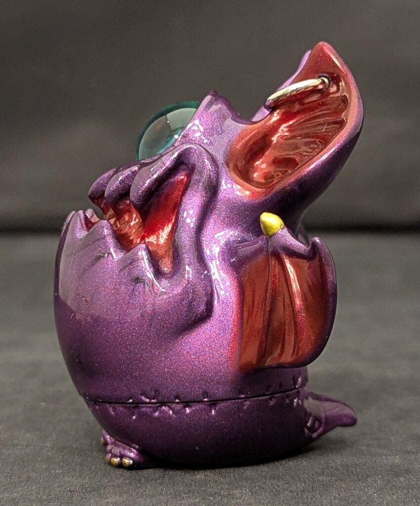 UNDEAD TOYS KAGEMARU DESIGNS チャイビー 紫ラメ/ワインレッド/水色目