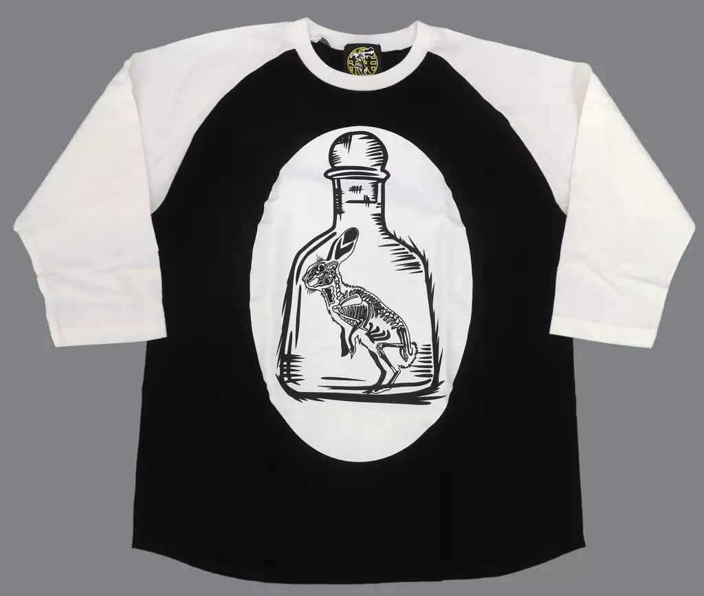中古】Tシャツ 河村友雪(0.1gの誤算) 瓶詰兎 七分丈Tシャツ