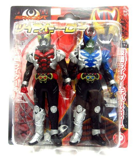 BANDAI - 仮面ライダーキバセット+ソフビ人形36体 セット】BANDAI仮面ライダーキバ ソフビ3体セット - メルカリ
