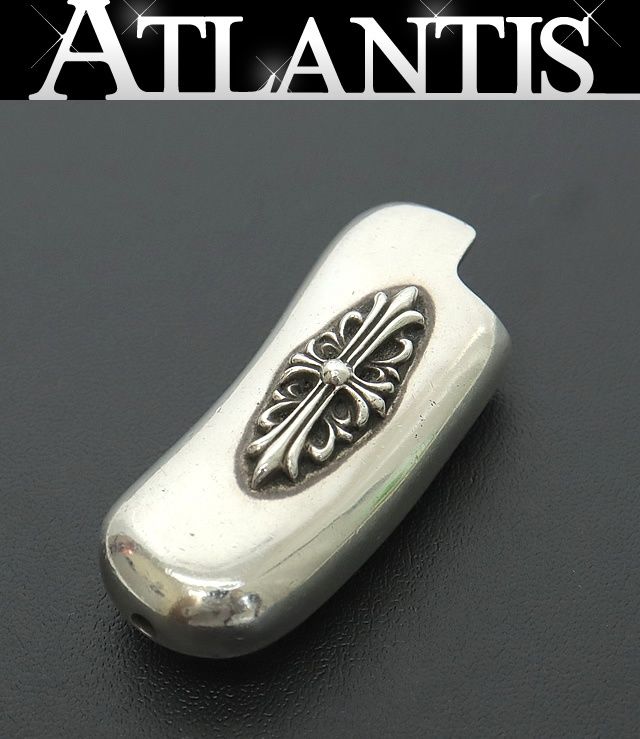 CHROME HEARTS 銀座店 クロムハーツ ビーンズ ライターケース フローラルクロス メンズ シルバー SV925 98046