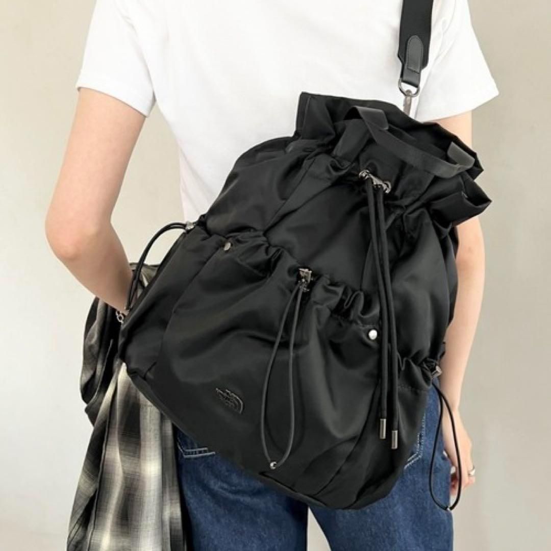 【完売品】 25AW　新作　入手困難　ノースフェイス ボニーパック ブラック M 完売品】 25AW 新作 入手困難 ノースフェイス ボニーパック