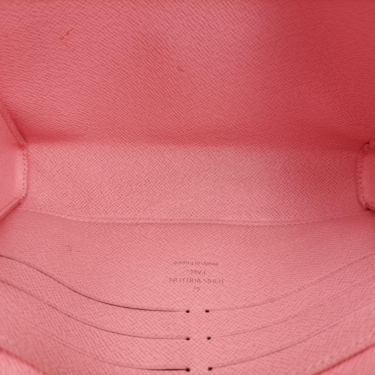 Vuittonポルトフォイユ ツイストピンクXレッドXブラックエピM67227SP0176