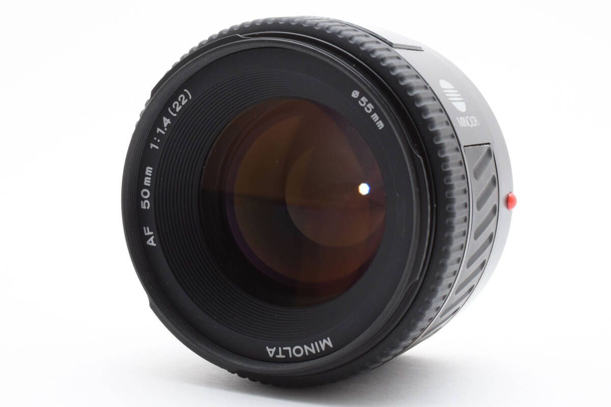 ☆極上品☆MINOLTA ミノルタ AF 50mm 販売済み F1.4 NEW フード付き