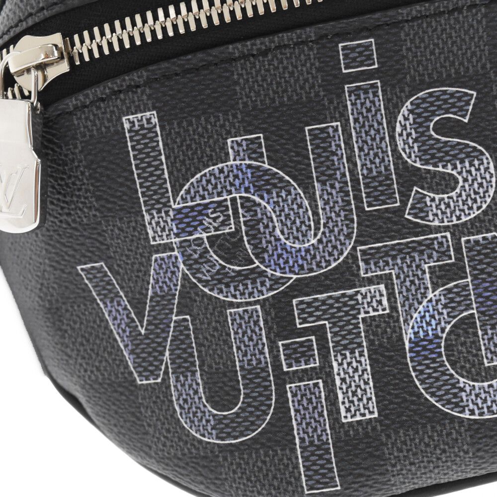 LOUIS VUITTON (ルイヴィトン) ダミエ グラフィット リンク バムバッグ