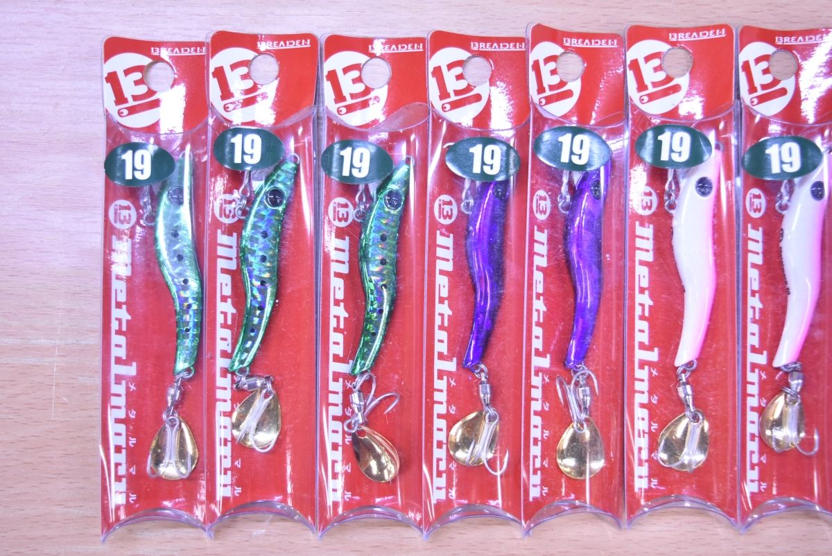 未使用/未開封品 BREADEN ブリーデン Metalmaru メタルマル 01 / 06 / 07 / 08 / 10 / 14 (28g/70mm) ジグ 6種セット ■U1578 2025年最新Yahoo!オークション -ブリーデン メタルマルの中古品