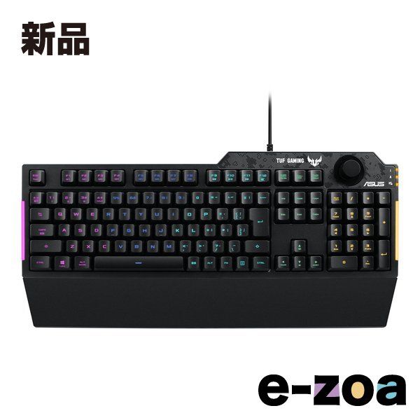 ASUS エイスース ゲーミングキーボード TUF GAMING K1|JP 90MP01X0-BKJA00 2508046