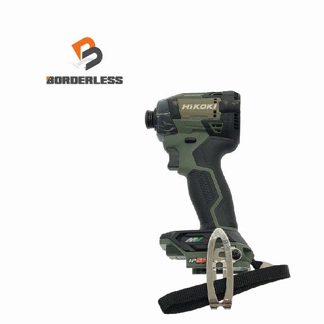 HiKOKI ハイコーキ 36V コードレスインパクトドライバ WH36DD フォレストグリーン 本体のみ 電動工具 締め付け 116643