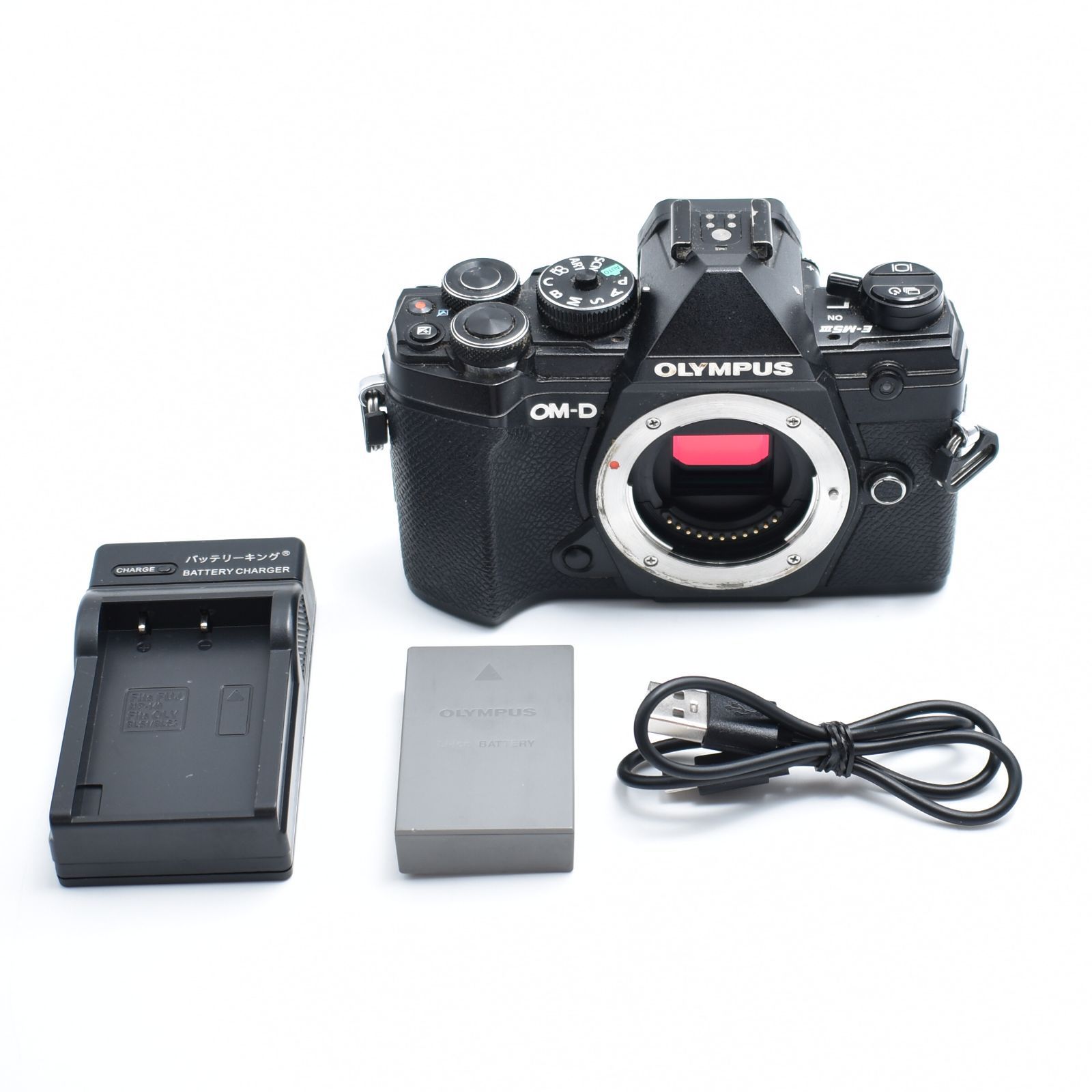 B 7774 OLYMPUS ミラーレス一眼カメラ OM-D E-M5 MarkIII ボディー ブラック