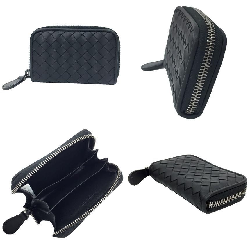 新品同様 BOTTEGA VENETA ボッテガヴェネタ イントレチャート コイン 