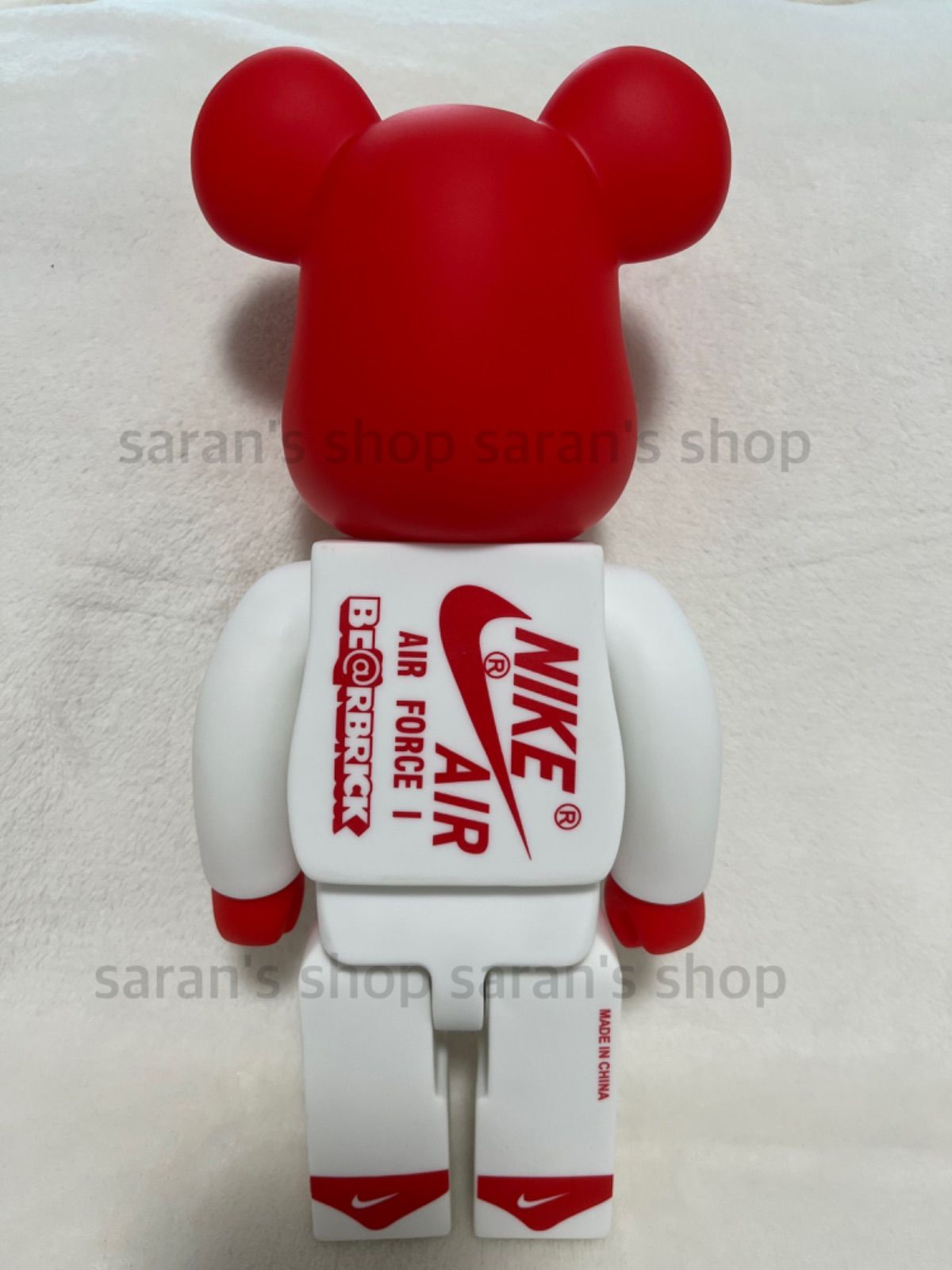 【割引価格】ベアブリック  BE@RBRICK 400% 28センチ ナイキ NIKE 白 青 赤 三体セット