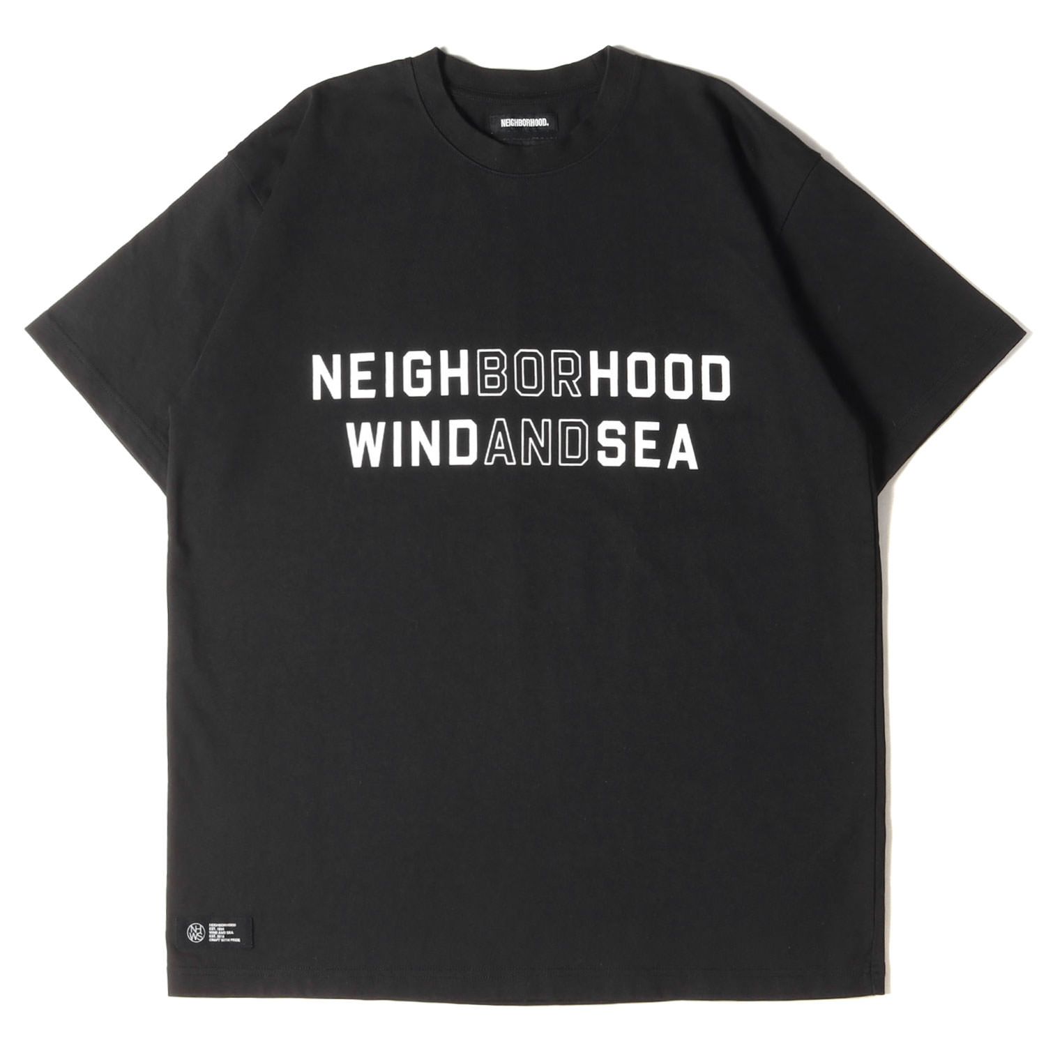 メンズNEIGHBORHOOD wind and sea C-TEE 黒 Large - Tシャツ