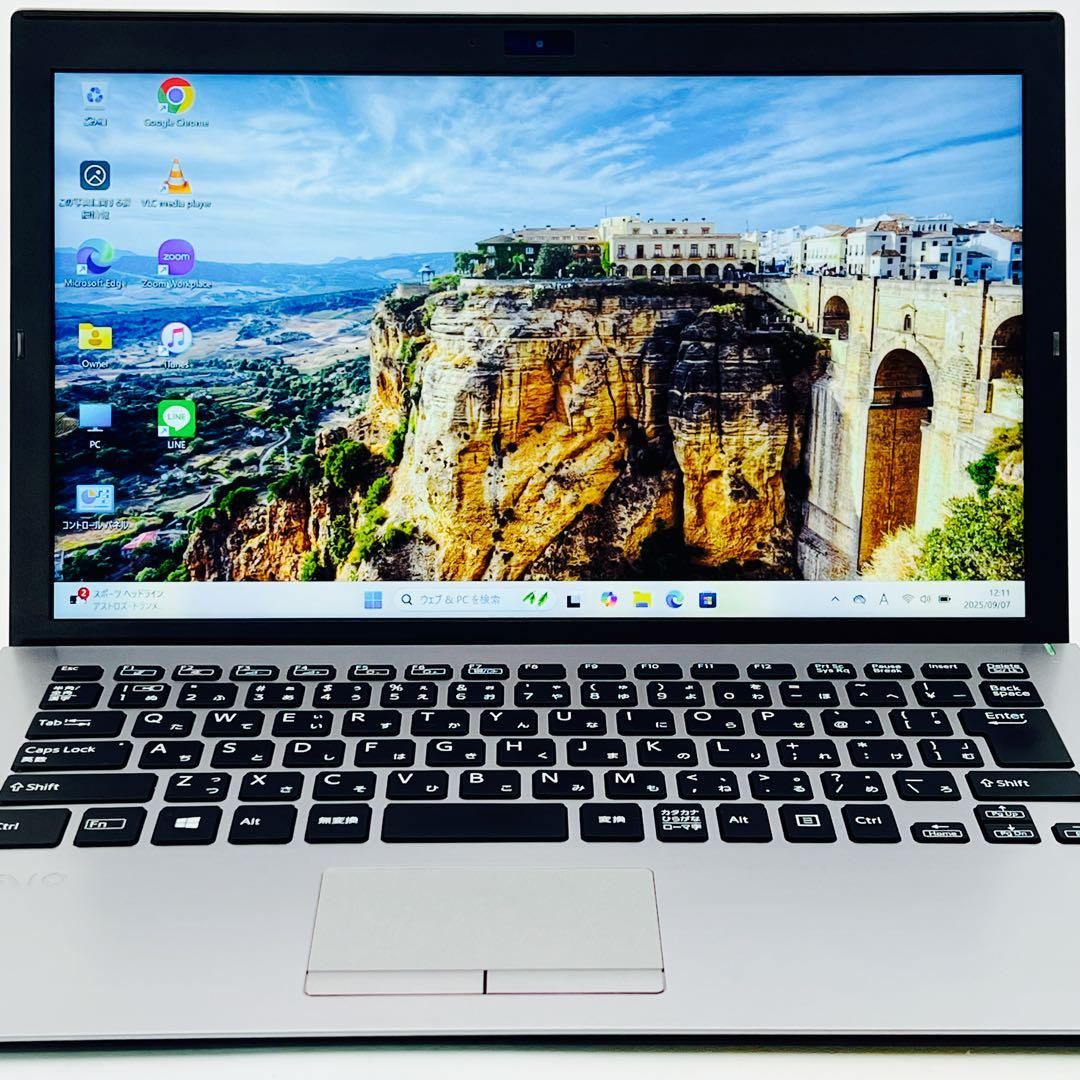 Win11☆持運び VAIOノートパソコン☆第8世代 初心者 Win11☆持運び VAIOノートパソコン☆第8世代 初心者