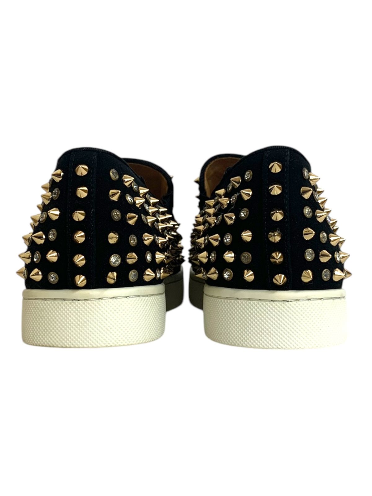 Christian Louboutin (クリスチャンルブタン) YACHT SPIKES FLAT CALF