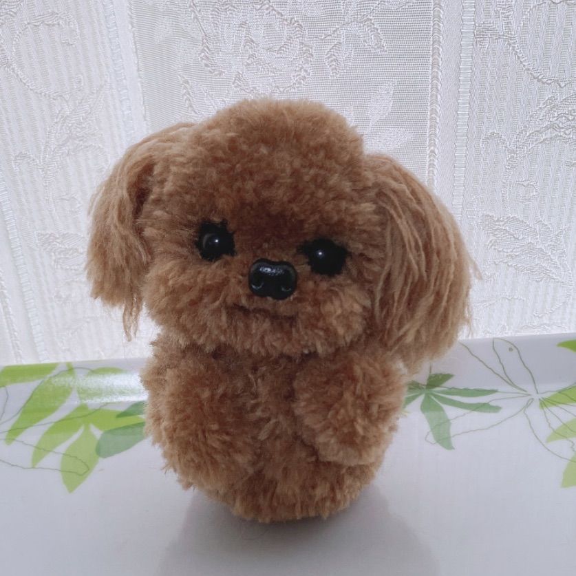 動物ぽんぽん☆羊毛フェルト☆犬
