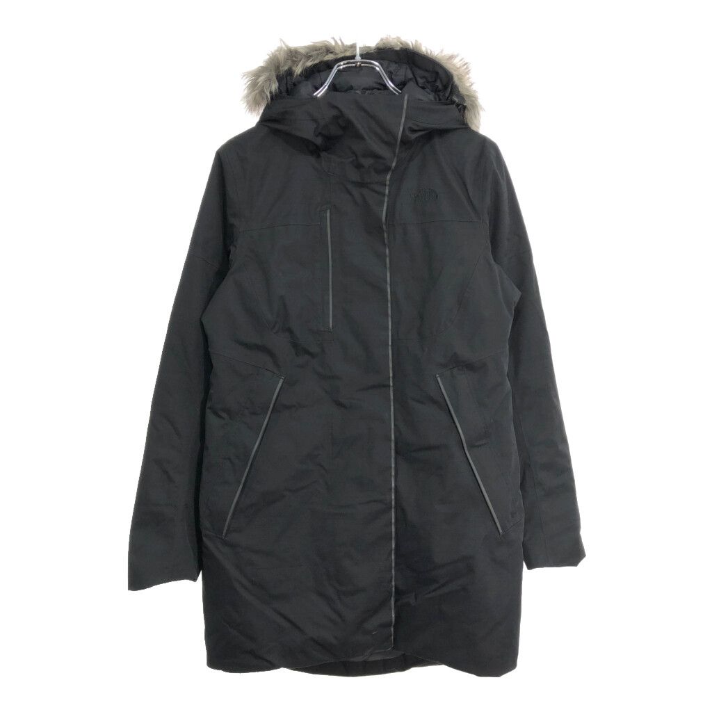 THE NORTH FACE ノースフェイス ダウンコート ブラック レディース M 古着 U4235