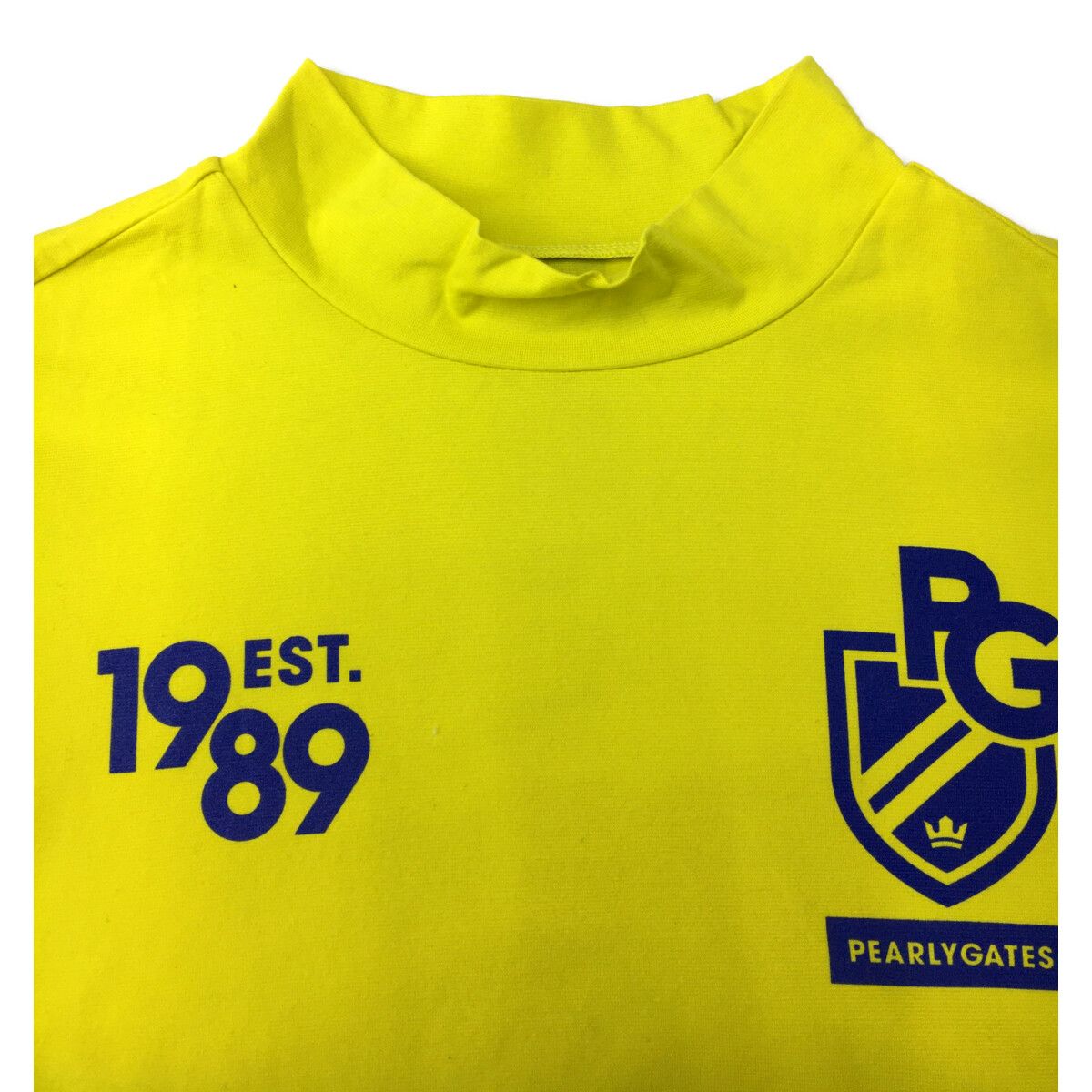 中古 レディース パーリーゲイツ PEARLY GATES 半袖シャツ 1(M) 黄