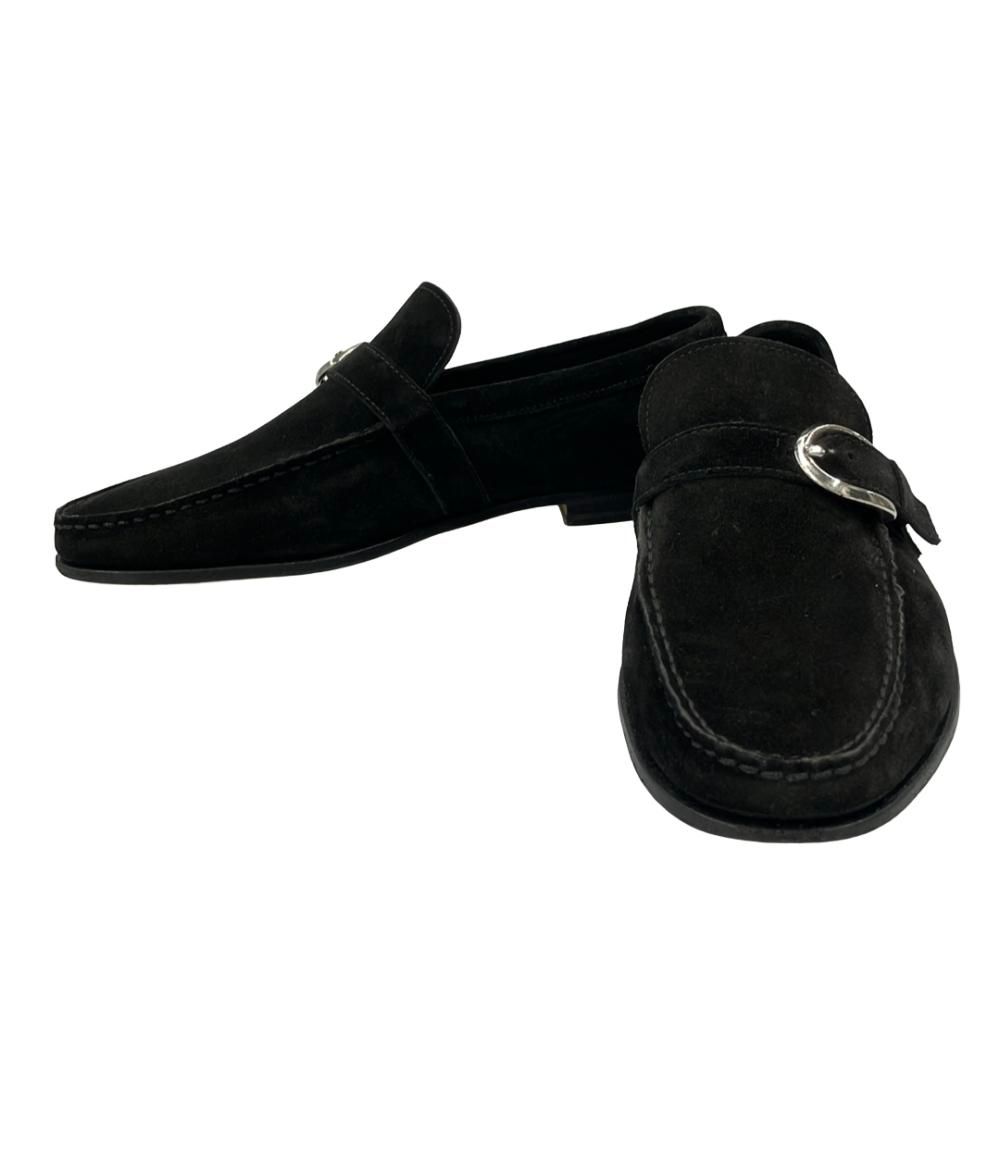 希少【Santoni】スエード バックル付き ドライビングローファー 希少【Santoni】スエード バックル付き ドライビングローファー