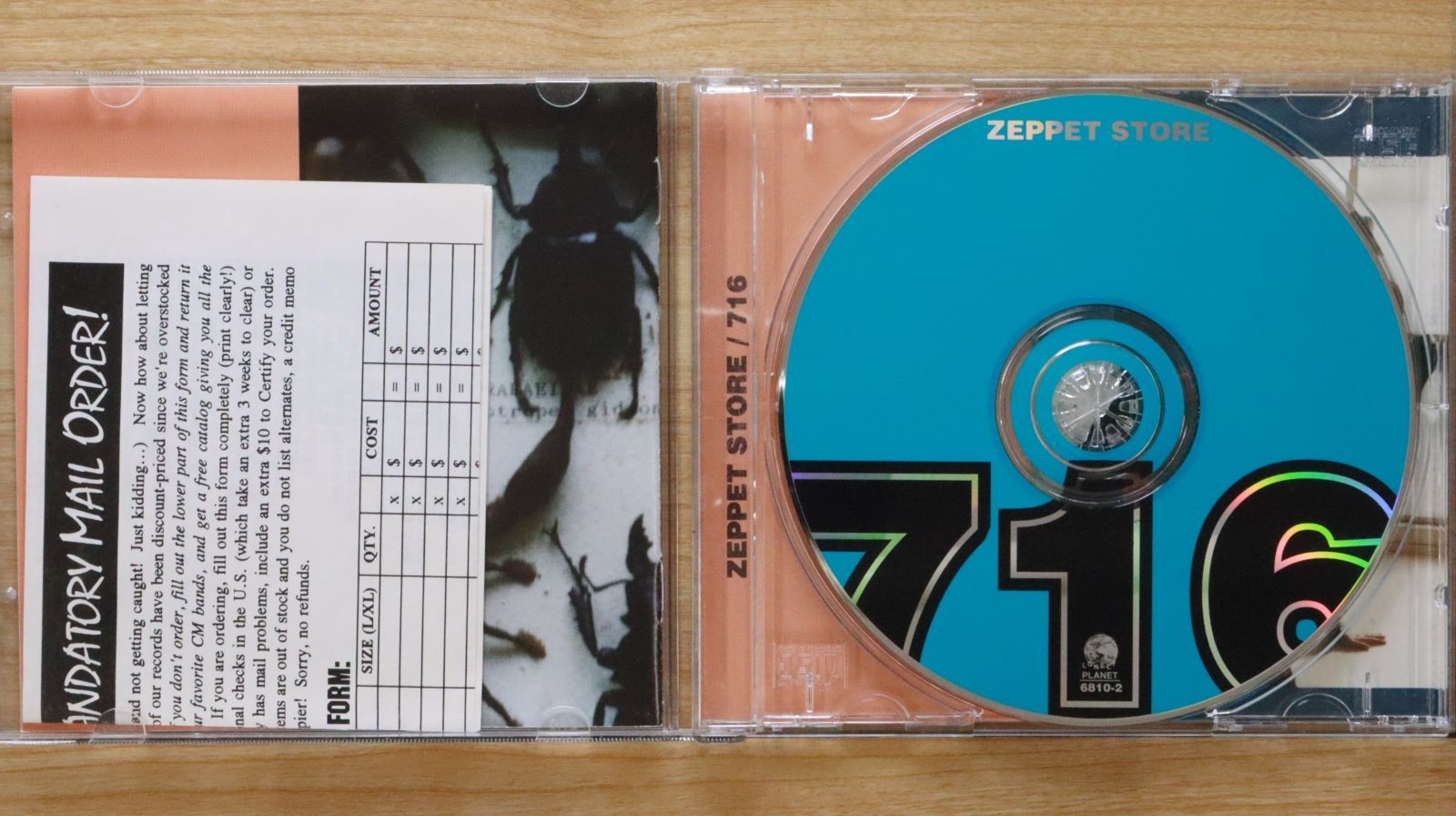 中古CD☆ゼペット・ストア/ZEPPET STORE□ 716 【68102/0727701681023