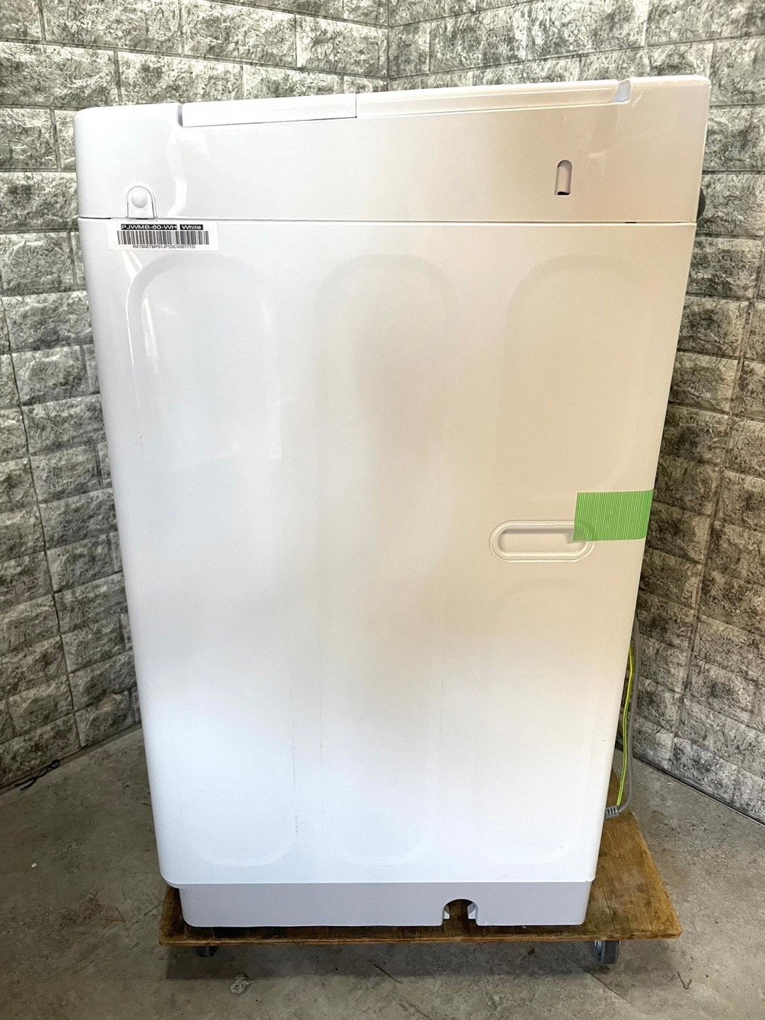 大阪送料無料☆3か月保障付☆洗濯機☆山善☆6kg☆PJWMB-60-WH☆S  