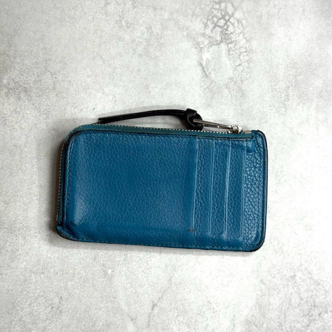 【LOEWE】 ソフトグレインカーフレザー製 カード＆コインケース 国内発】LOEWE コインカードホルダー（ソフトグレインカーフ