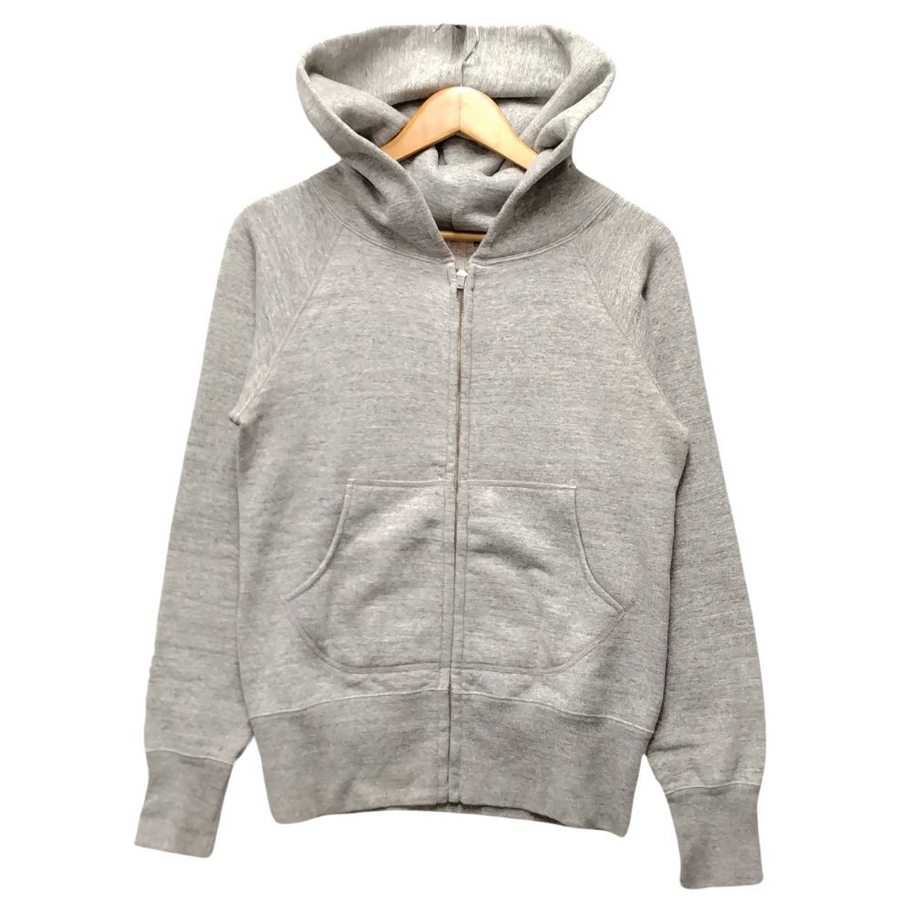 ATLAST&CO アットラスト BUTCHER PRODUCTS SWEAT PARKA ジップスウェット パーカー グレー サイズ38=S 正規品  / 35878 - メルカリ