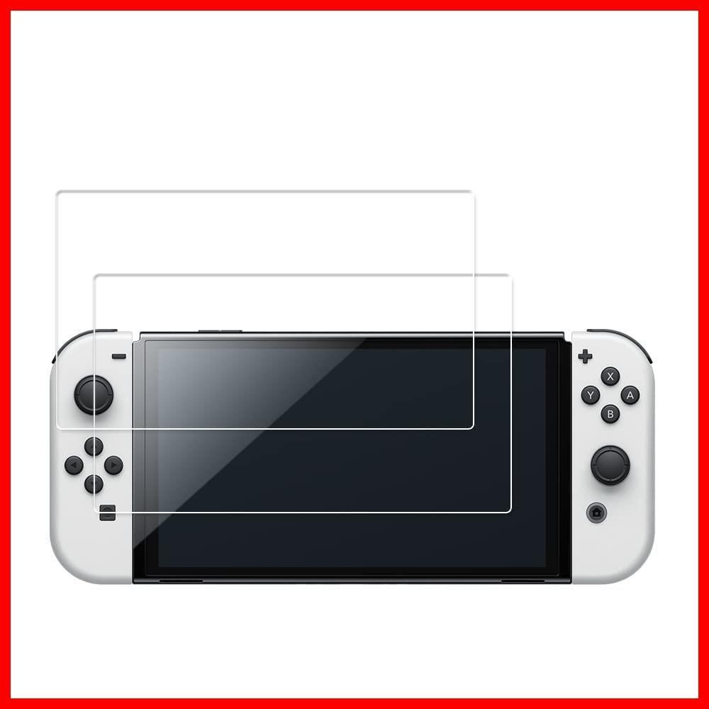 数量限定】HKKAIS 強化 2枚セット ガラス New Nintendo Switch 有機EL