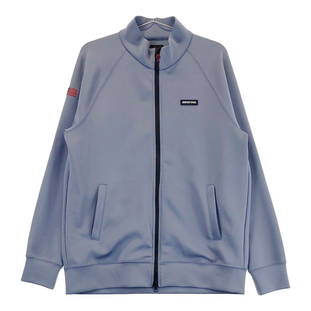 ブリーフィング ウォームサイドロゴラインブルゾン アーミーグリーン M ブリーフィング ウォームサイドロゴラインブルゾン アーミー