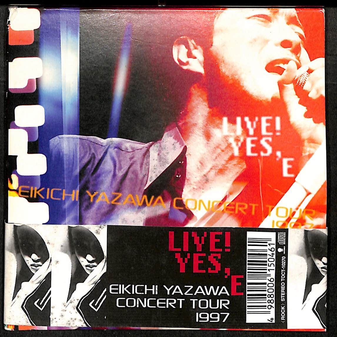 K168【見本盤/帯付きCD】矢沢永吉 Live!Yes,E Eikichi Yazawa