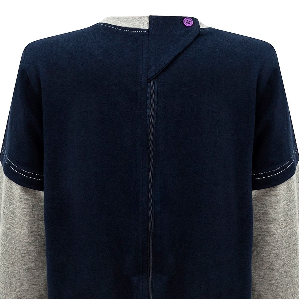 介護用つなぎパジャマ 長袖