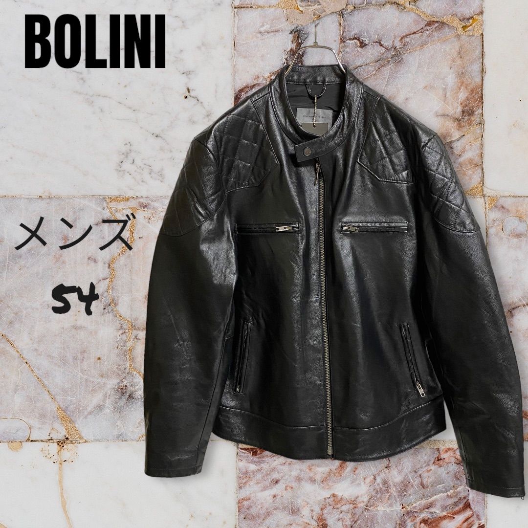 極美品 BOLINI ボリーニ レザージャケット - レザージャケット