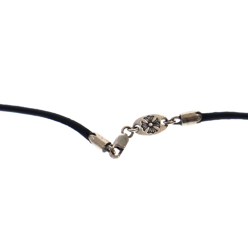 クロムハーツ KZ ケーゼット ハートスタック シルクネックレス チョーカー CHROME HEARTS (クロムハーツ) KZ ケーゼット ハートスタック