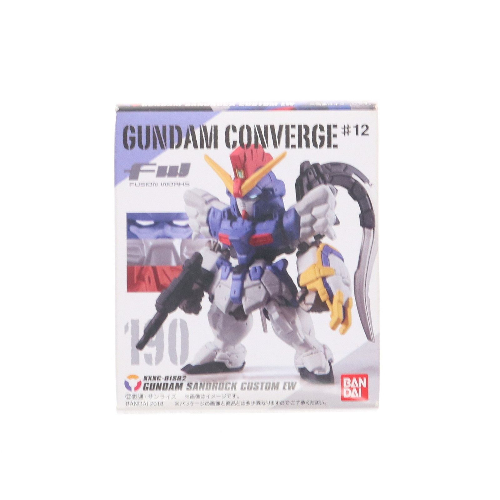 単品)(食玩) 3.ガンダムサンドロック改(EW版) FW GUNDAM CONVERGE