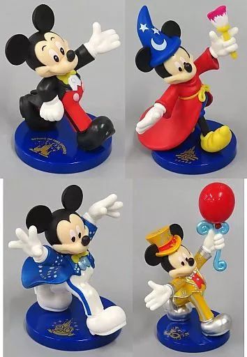 トレーディングフィギュア　全4種セット 「東京ディズニーリゾート 40周年メモリーゴーラウンド ミニフィギュア」 中古】トレーディングフィギュア 全4種セット 「東京ディズニー